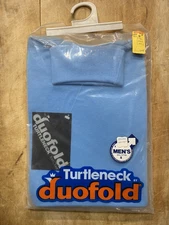 VTG 70's Deadstock DUOFOLD MEN'S Thermal Long Sleeve Turtleneck Shirt SMALL 1979