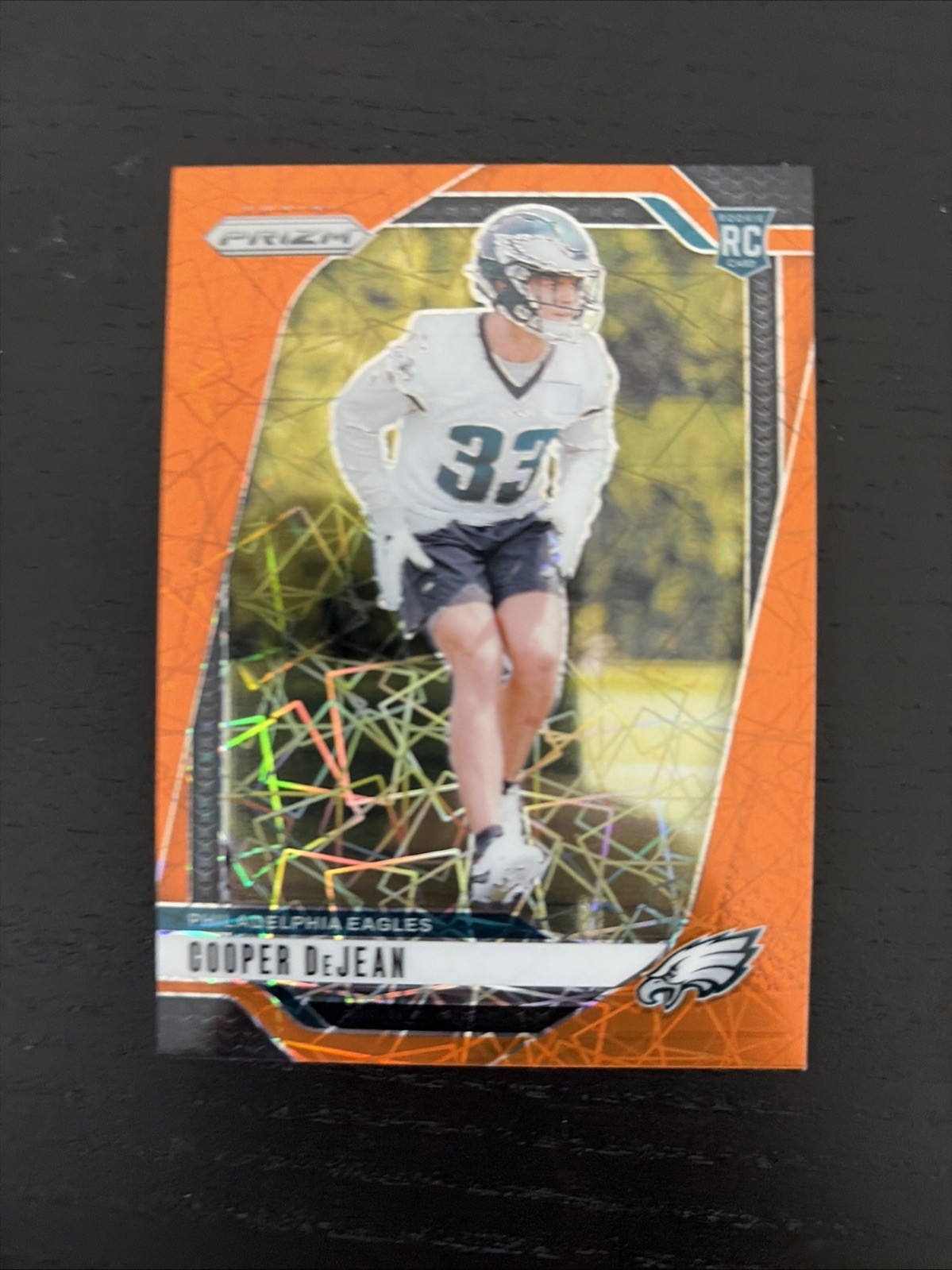 Cooper DeJean Panini Prizm #321 Orange