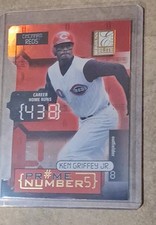 2001 Donruss Elite - Prime Numbers Ken Griffey Jr #PN-2C Die-Cut /430