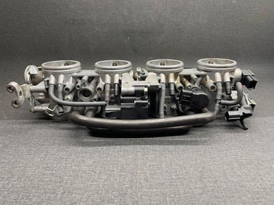 11-15 Kawasaki Ninja ZX10R Throttle Body Fuel Injectors Intake OEM