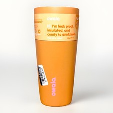 Owala 20oz SmoothSip Coffee Tumbler Tangy Tango Orange No Lid READ