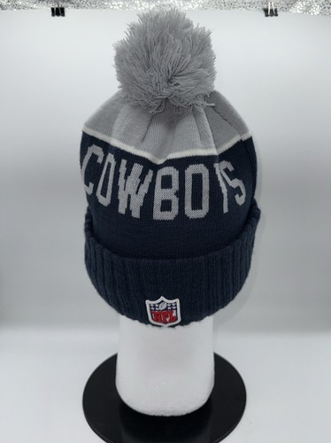Cappello berretto DALLAS COWBOYS New Era maglia pom autentico NUOVO NFL taglia unica - Foto 3 di 5