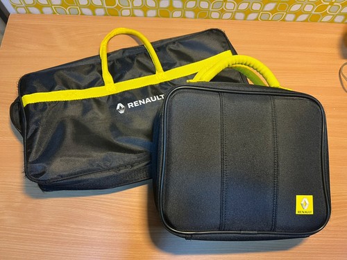 2 Sacs De coffre Originaux RENAULT Noir Jaune