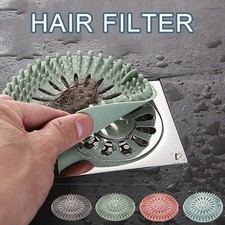 Hair Filter Sink Anti-blocking Strainer Bathtub Shower Floor Drain Stopper Silic