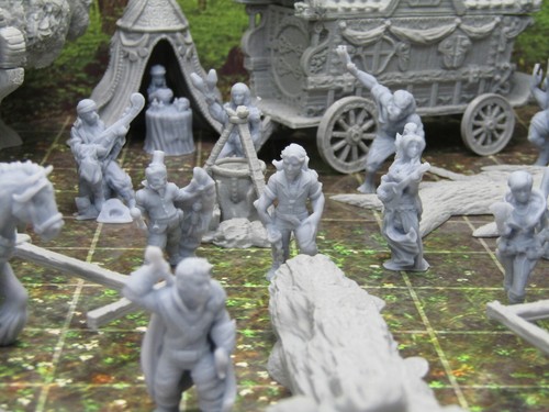36 Piece Crimson Troupe Werewolf Set Encounter Scenery Terrain Mini Miniatures - Picture 4 of 11