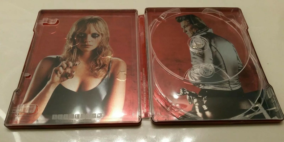 Grindhouse Planet Terror Death Proof Debossed STEELBOOK (Blu