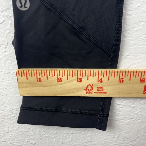 Lululemon Women's Speed Tight Ruched Leggings Size 6 Black - Picture 13 of 13