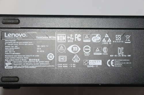 LENOVO THINKCENTRE M710S | i5-6500 3.2 GHz| 16 GB RAM 2400Mhz | 256GB SSD - Picture 7 of 7