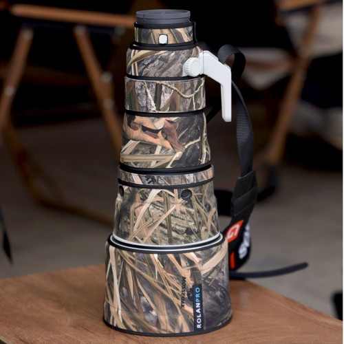 Rolanpro Waterproof camo Lens Cover for SONY FE 300mm F2.8 GM OSS LENS - Picture 23 of 28