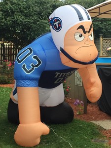 NFL Tennessee Titans Inflatable AirBlown Yard Lawn &hellip;