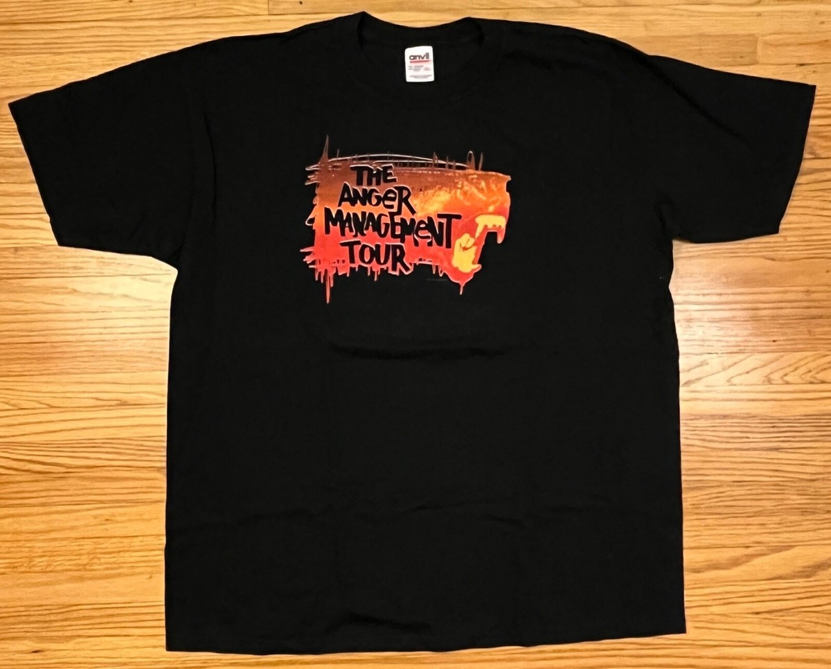 Eminem Anger Management Tour '02 Tシャツ　XL EMINEM Anger Management Tour 2002 Vintage XL CONCERT T-Shirt