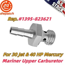 For 30 Jet/40HP Mercury Silver Carburetor Jet Mariner Outboard Motor#1395-823621