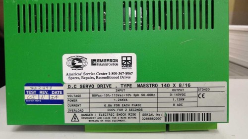 MIDI MAESTRO 140X8/16 CONTROL TECHNIQUES D.C SERVO DRIVE 1.12kw - New open box - Picture 2 of 5