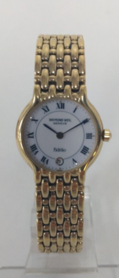 RAYMOND WEIL Fidelio ラインストーン レディース 電池交換済 RAYMOND WEIL Fidelio ラインストーン レディース 電池交換済 RAYMOND