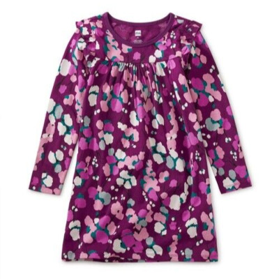 TEA COLLECTION Mighty Mini Snowy Branches Dress -  -  NWT Girls 10
