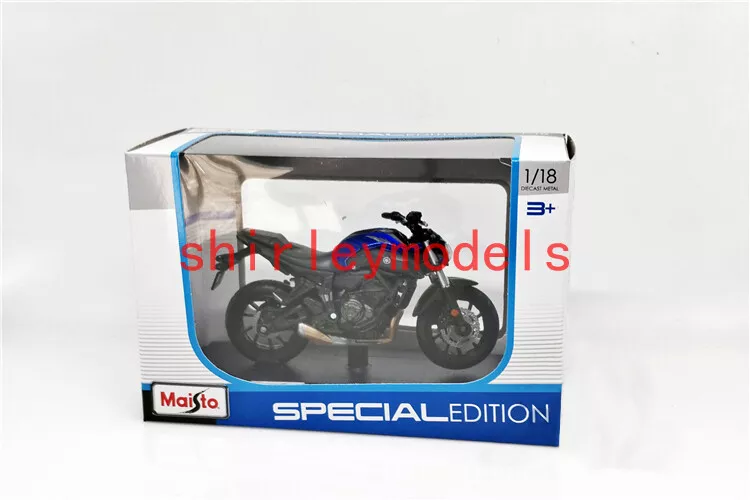 Motocicleta Reproducción Miniatura Modelo Yamaha MT-07 Escalera 1:18 Die  Cast Modelado Die Cast : : Hogar y cocina