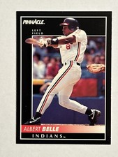 Albert Belle (#31) - Cleveland Indians - 1992 Pinnacle