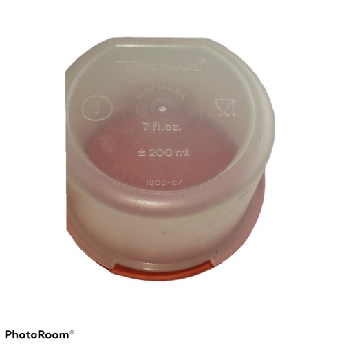 Vintage Tupperware Modular Mates 1605-27-7oz. 1641-27-22oz Red Seal - Bild 4 von 9