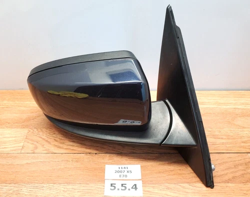 ✅ 07-13 OEM BMW E70 X5 Right Passenger Side Exterior Rear View Mirror Blue A35 *