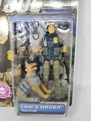 G.I.JOE PURSUIT of COBRA (POC, 30th): LAW & ORDER - POLICE K-9