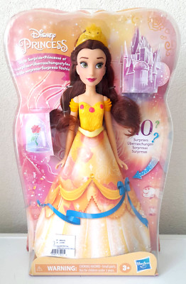 Hasbro Disney Princess Style Surprise Schöne Schöne Puppe 10 Secret Accessoires