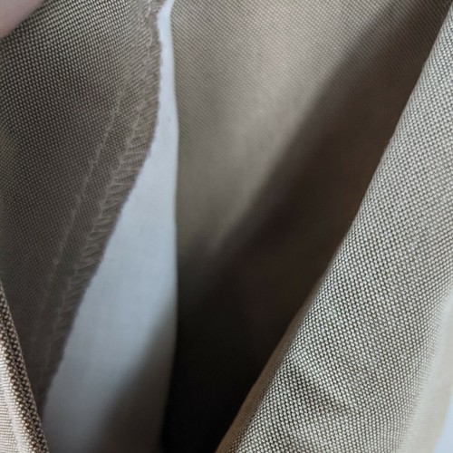 J Ferrar Mens Light Beige Easy Care Dress Pants Size 34x34 Chestnut - Picture 6 of 12