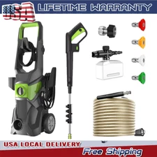 Electric Pressure Washer 3800 PSI High Pressure Washer Portable Powered Washer
