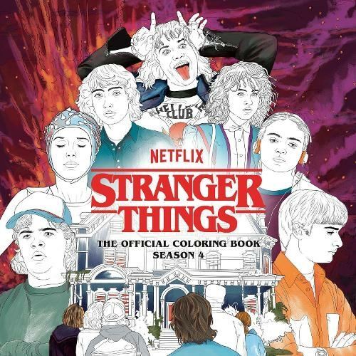 Stranger Things: The Official Coloring Book, Season 4 by NETFLIX