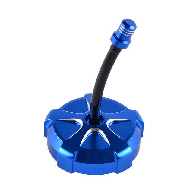 Fuel Gas Tank Cap Vent Hose Aluminum For Yamaha Raptor 125 250 350 660R