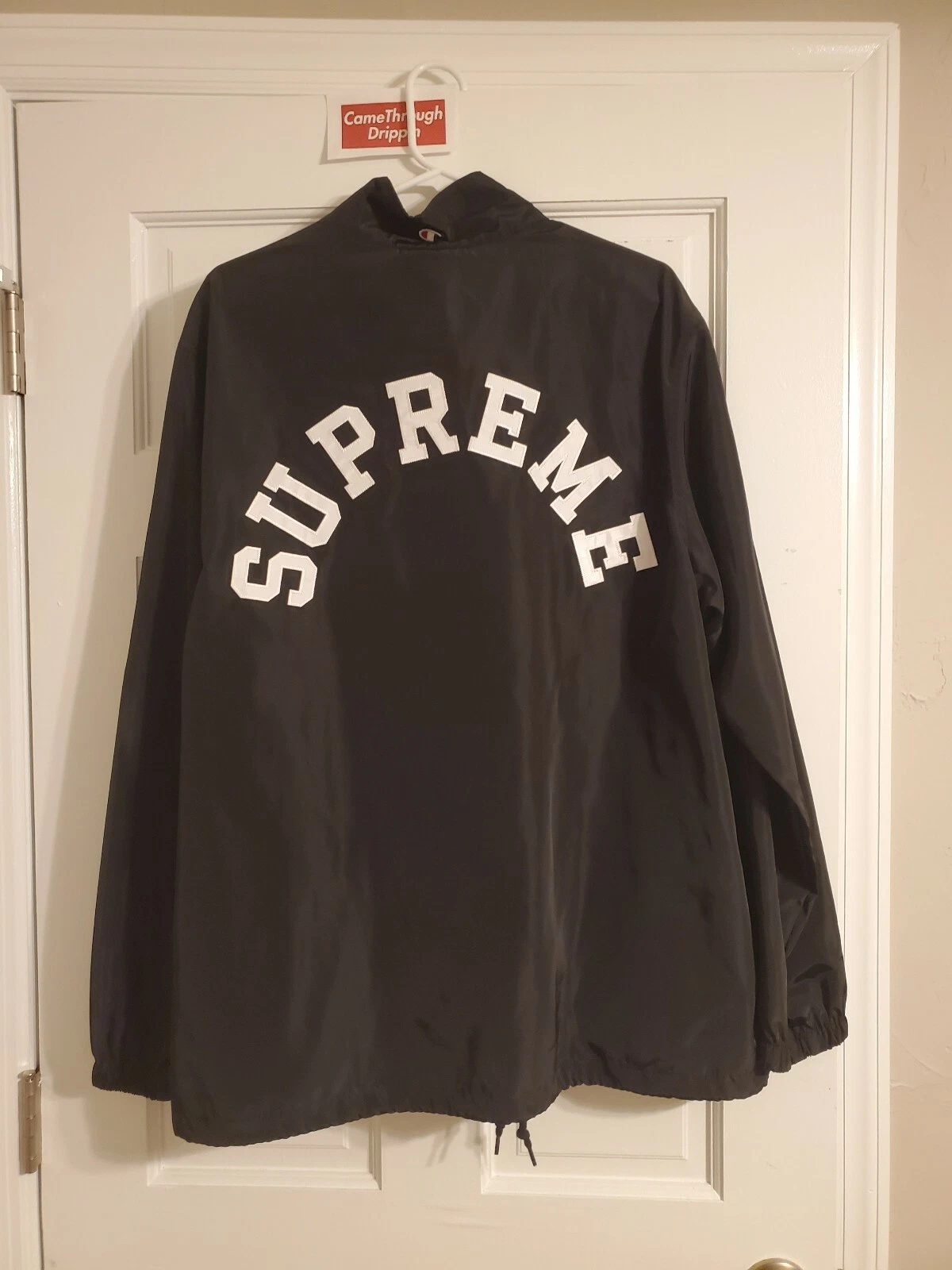 Pull demi zip Supreme Champion noir taille XL (2017)