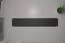 Two Space 2U 19" Blank Network Rack Mount Server Panel Filler Spacer