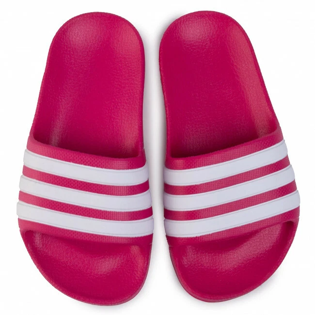 Pink adidas cheap sliders