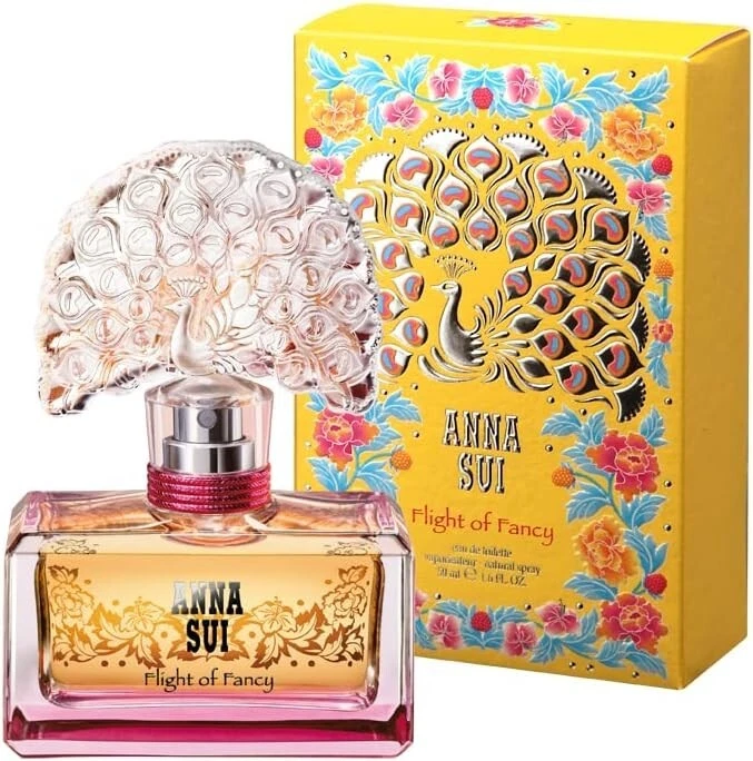 Parfum Anna Sui Flight Of Fancy Eau De Toilette 50 Ml Spray Mit Verpackung - Bild 3 von 4