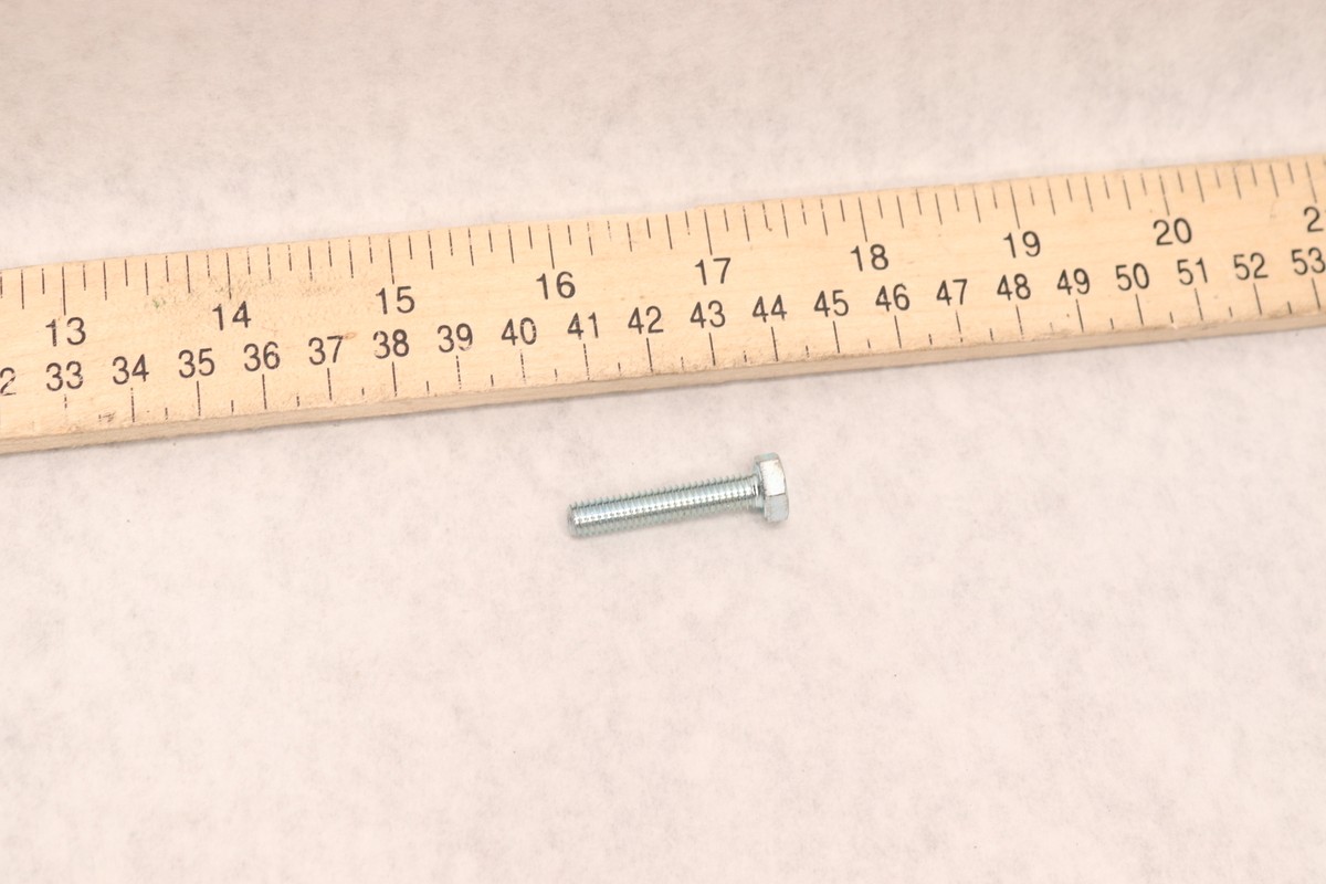20-Pk) Hillman Metric Hex Bolts Zinc Plated Class 8.8 M6-1.00 x 30