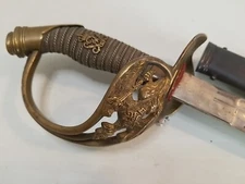 WWI M1889 German Prussian Infantry Officers Sword w/Scabbard - Horster Solingen