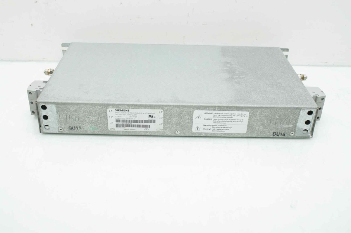 Siemens 6SL3000-0BE21-6DA0 Sinamics 611 Line Filter for 16kW