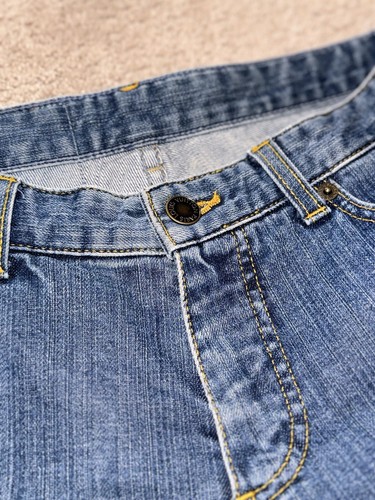 Women's Louis Vuitton Blue Cotton Jeans Size FR38 W30" - Picture 7 of 19