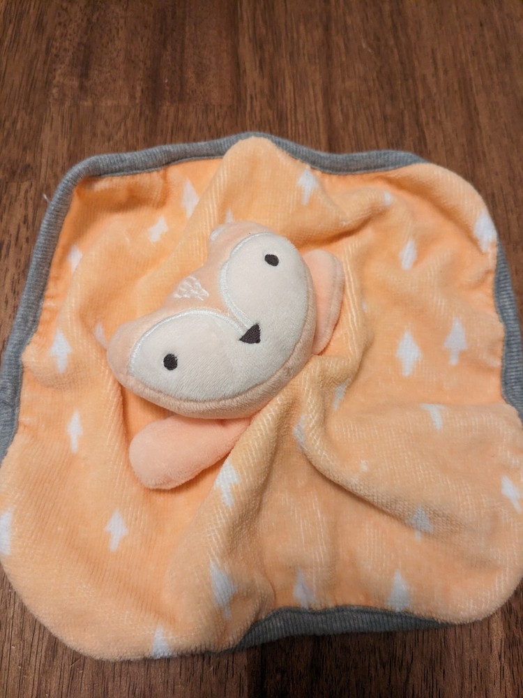 Cloud Island Fox Terry Cloth 9x9 Washcloth Lovey Security Blanket Target Exclusive