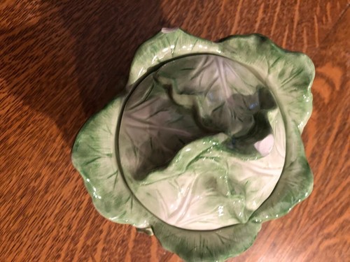 ZUPPA DI CAVOLI DA GIARDINO VINT T WO 1990 FITZ & FLOYD ANNI '90 SM TUREENS 24 OZ - Foto 7 di 14
