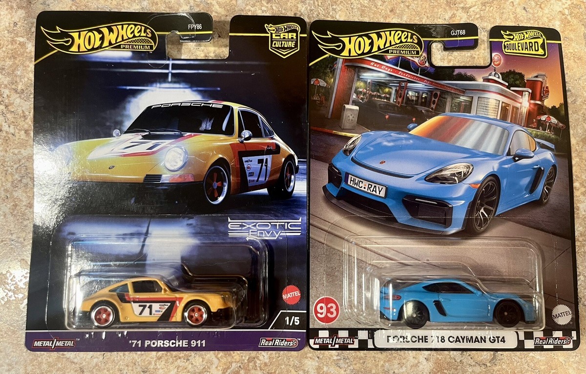 ミニカー HW '71 PORSCHE 911 CHARITY CAR Hot Wheels | PORSCHE 911 '71 (white w/green 