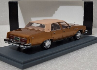 WOW Buick Electra Sedan Version 1 1977 Brown Met 1:43 Neo 44775