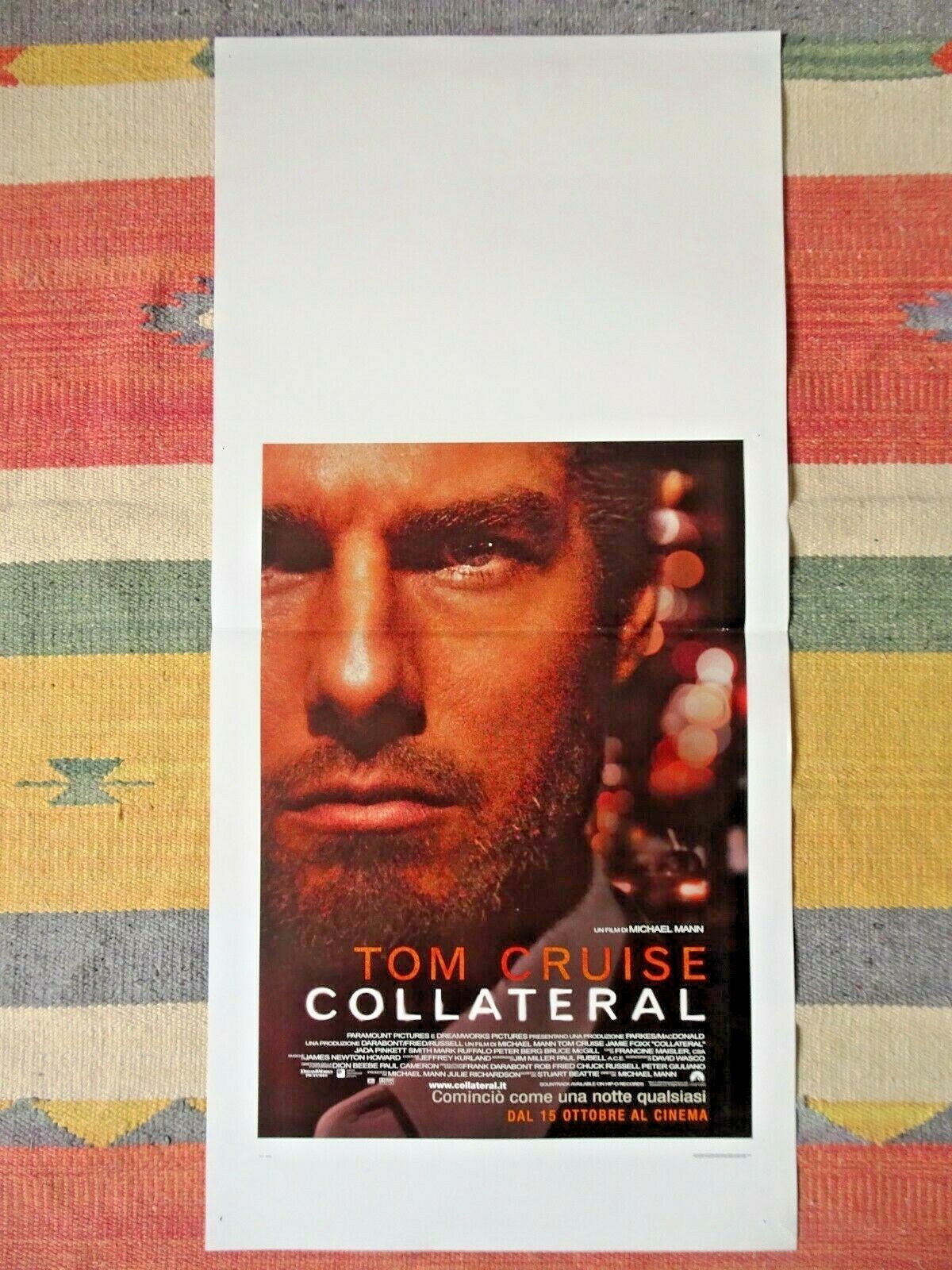 Locandina originale film Collateral (2004) - Regia di Michael Mann