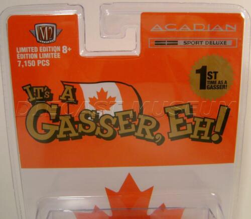 1967 '67 ACADIAN CANSO SPORT DELUXE GASSER EH CANADA M2 MACHINES DIECAST 2021 - Picture 2 of 4
