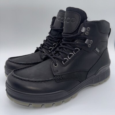 ECCO Track 25 GTX Full Grain Boot Men s  Size 9 EU 42 Waterproof Black Leather