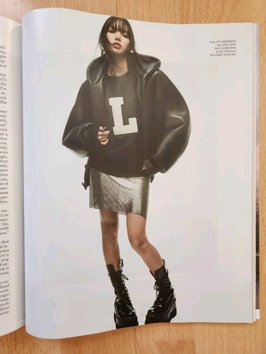 Blackpink Lisa. Rick Owens, Kit Harrington Elle Magazine September 2024 - Picture 8 of 19