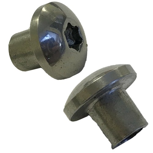 M6 Connector Bolt Cap Nuts Zinc Gold Bronze Black Allen Key Head Furniture Caps - Picture 2 of 10