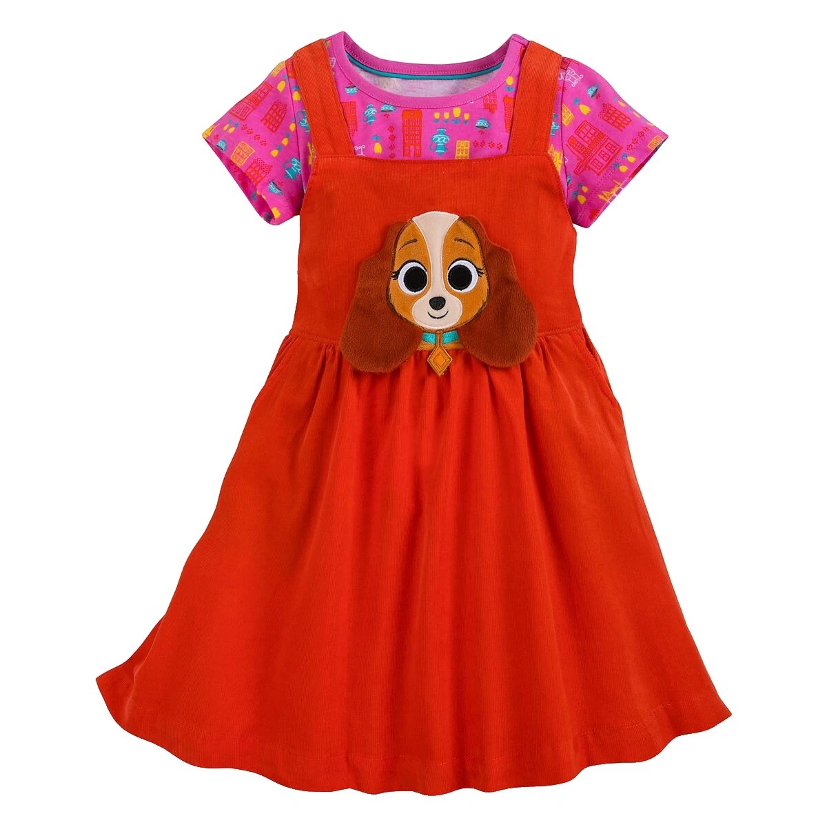 Amigos Multicolor Vestidos para niñas