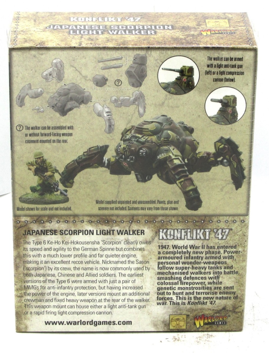 Konflikt '47 452411201 Japanese Scorpion Light Walker (Weird War