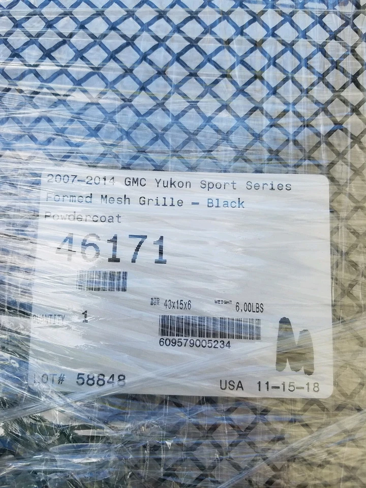 NEW T-Rex Grille 46171 Sport Series Formed Mesh Grill Insert 2007-14 yukon GMC - Изображение 3 из 4