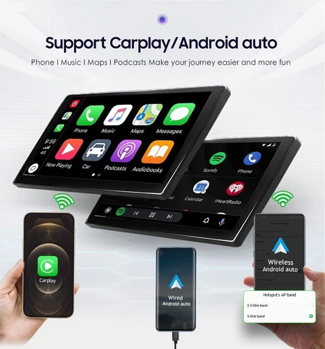 Fits For Ford Fiesta 2009-2014 Apple Carplay Radio Android 13 GPS NAVI WIFI 64GB - Picture 10 of 16